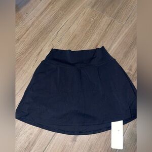 CRZ YOGA Black Skater Skirt
